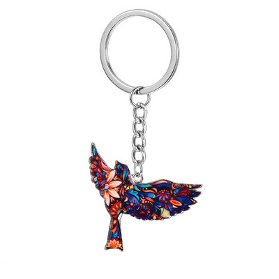 Model de flori de modă lup câine breloc cadou minunat broască țestoasă elefant pisică cal breloc animale farmece pandantiv geantă bijuterii