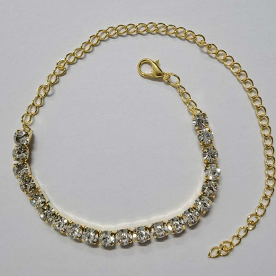 2020, oferta fierbinte, cu strasuri, cu inimă de dragoste, brățară cu lanț de gleznă pentru femei, bijuterii pentru picior de tenis de cristal de lux.