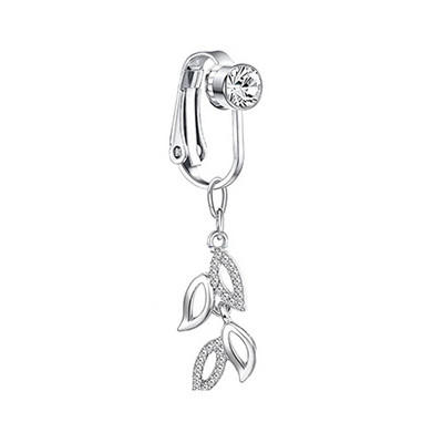 Faux Fake Belly Butterfly Fake Belly Piercing Butterfly Clip στον ομφάλιο ομφαλό Fake Pircing Butterfly χόνδρο σκουλαρίκι κλιπ
