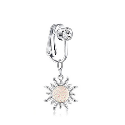 Faux Fake Belly Butterfly Fake Belly Piercing Butterfly Clip στον ομφάλιο ομφαλό Fake Pircing Butterfly χόνδρο σκουλαρίκι κλιπ