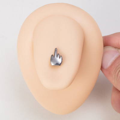 1 buc. Gesturi gotice Limbă Barbell Piercing Bar Punk Oțel inoxidabil Craniu Păianjen Limbă Inel Sexy pentru bijuterii de corp Unisex