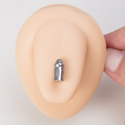 1 buc. Gesturi gotice Limbă Barbell Piercing Bar Punk Oțel inoxidabil Craniu Păianjen Limbă Inel Sexy pentru bijuterii de corp Unisex