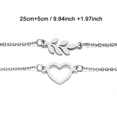 MinaMaMa Straturi duble din oțel inoxidabil cu paiete lanț de gleznă Lanț pentru picioare Yoga de vară Brățară pentru picior de plajă Breloc gleznă Bijuterii