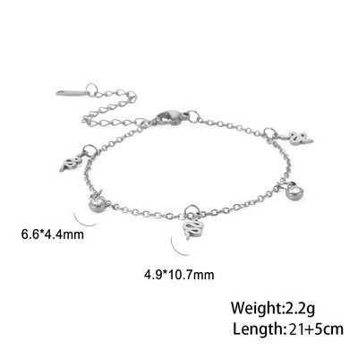 Skyrim Bohemia Inimă Cristal Picior Brățară gleznă de culoare aurie din oțel inoxidabil Lanț de picior de plajă Bijuterii cadou pentru femei fete