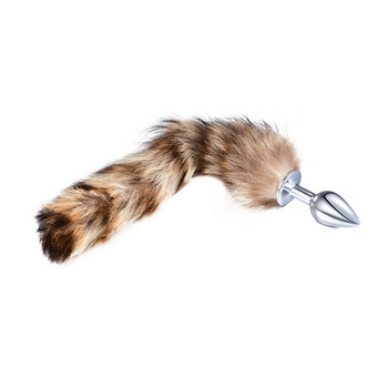 Sexy Fox Butt Plug Tail Anal Toys For Women Adult Sex Product Men Butt Plug Stainles Steel Anal Plug Секс играчки за двойка