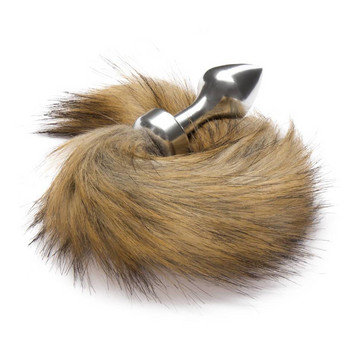 Sexy Fox Butt Plug Tail Anal Toys For Women Adult Sex Product Men Butt Plug Stainles Steel Anal Plug Секс играчки за двойка