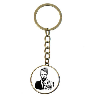 SIAN Classic Film Fight Club Retro Breloc foto Steampunk Film fierbinte Naș Poster Sticlă Cabochon Breloc Suport cheie mașină
