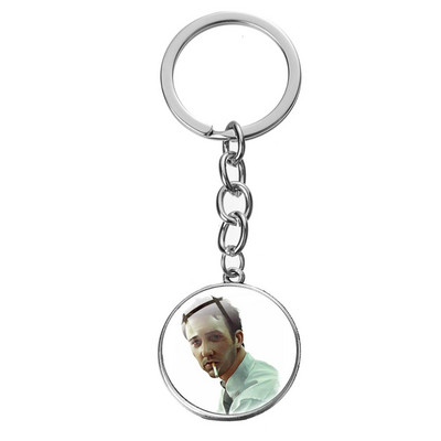 SIAN Classic Film Fight Club Retro Breloc foto Steampunk Film fierbinte Naș Poster Sticlă Cabochon Breloc Suport cheie mașină