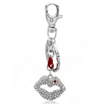 TOGORY Lucky Four Leaves Clover Crystal Breloc Lanțuri Suport Geantă Cataramă Pandantiv pentru Brelocuri Mașină Brelocuri