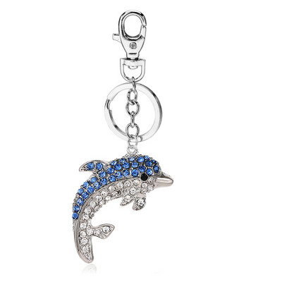 TOGORY Lucky Four Leaves Clover Crystal Breloc Lanțuri Suport Geantă Cataramă Pandantiv pentru Brelocuri Mașină Brelocuri