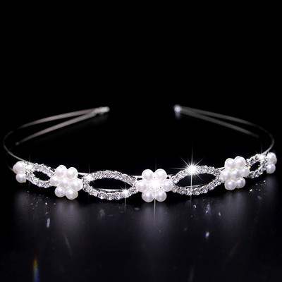 Rafinată prințesă cristal tiara coroană bentiță copii fete dragoste mireasă bal de nunta accesorii pentru petrecere bijuterii cadouri nou