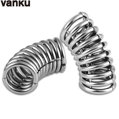 Vanku 1 buc Manșetă pentru lobul urechii dopuri pentru măsurarea urechii, tuneluri pentru urechi, greutatea lobului pentru targă, bijuterii pentru piercing pentru corp cu clips pentru femei.