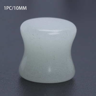 1PC 6-16MM dopuri care strălucesc în întuneric tuneluri din piatră naturală cercei tunel pentru ureche, extensitor pentru ureche, piercing pentru ureche, femeie bărbat