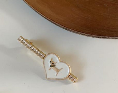 Луксозни бижута Украшение за коса Аксесоари за коса за жени Camellia Pearl Дамски щипки за коса