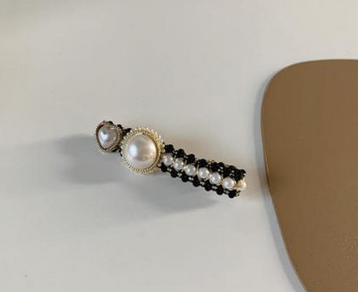 Луксозни бижута Украшение за коса Аксесоари за коса за жени Camellia Pearl Дамски щипки за коса