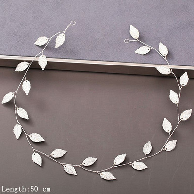 Perle Strasuri Femei Bentiță Nuntă Accesorii Păr Pentru Femei Mireasă Tiara Bentiță Bijuterii Păr Color Argintiu Bentita