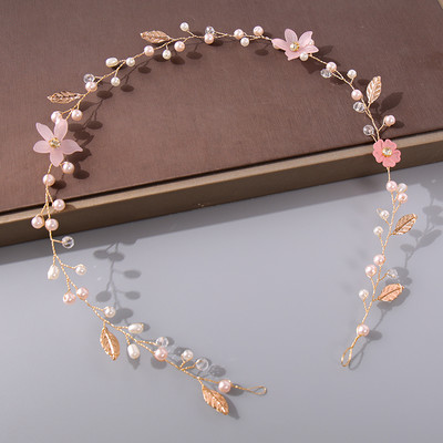 Perle Strasuri Femei Bentiță Nuntă Accesorii Păr Pentru Femei Mireasă Tiara Bentiță Bijuterii Păr Color Argintiu Bentita