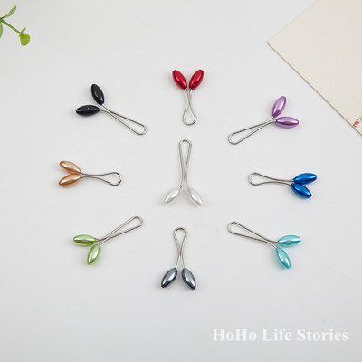 Μουσουλμανική πολύχρωμη μαντίλα μαργαριτάρι Καρφίτσες χιτζάμπ κασκόλ Κλιπ αραβικού σάλι Ισλαμικά αξεσουάρ Γυναικεία κοσμήματα μόδας SP35