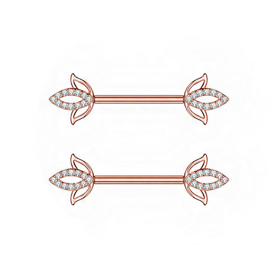 1 τμχ Βιδωτοί σφιγκτήρες θηλής Σέξι τρυπήματα για γυναίκες από ανοξείδωτο ατσάλι Ψεύτικο κόσμημα για τρύπημα θηλής Ασπίδα δαχτυλιδιού θηλής χωρίς διάτρηση