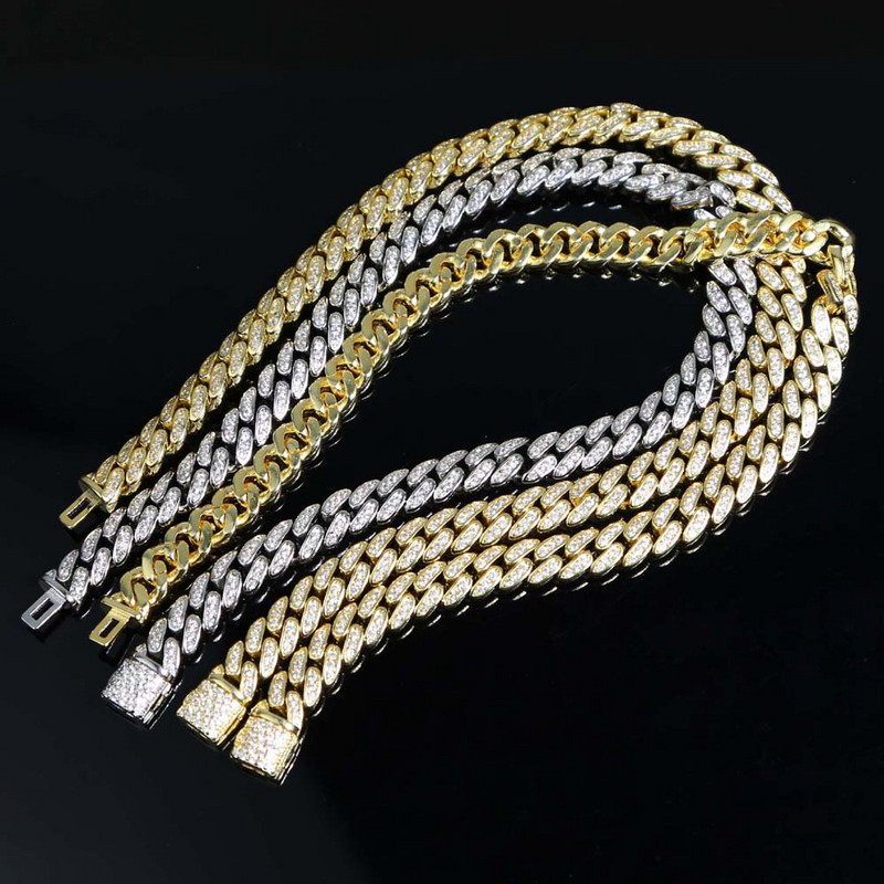 6,5 mm lățime Iced Out Bling 5A cubic zirconia cubanez link lant gleznă pentru femei fete vară plajă subțire picior lanț glez 9" 10"