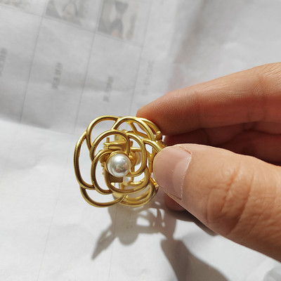 Bijuterii de lux cu gheare de păr Camelia Crab ace de păr ace de păr pentru petrecere femei Agrafe de păr pentru femei accesorii de păr fete