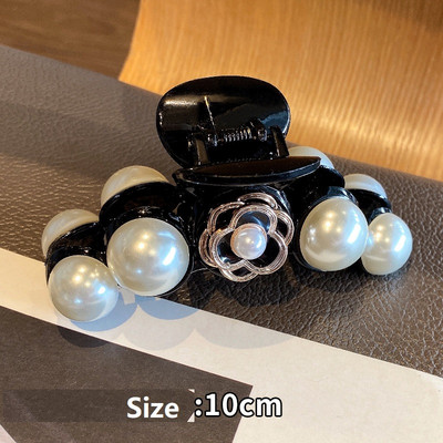 Bijuterii de lux cu gheare de păr Camelia Crab ace de păr ace de păr pentru petrecere femei Agrafe de păr pentru femei accesorii de păr fete