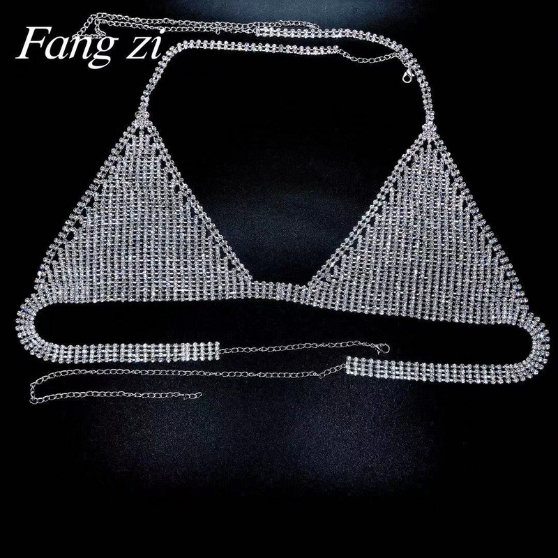 Sutien și tanga strasuri strălucitoare pentru femei sexy Bijuterii de cristal pentru corp pentru femei Bijuterii lenjerie intima Bijuterii cadouri en-gros