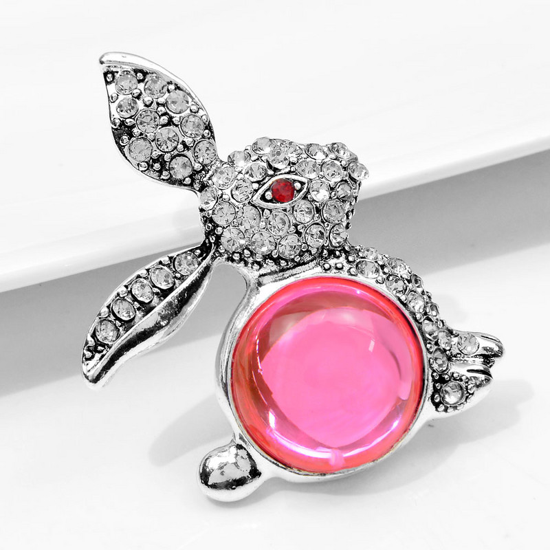 CINDY XIANG Broșă mare de iepure cu strasuri de modă Zodiac Animal Pin Bijuterii de epocă Iarnă Anul Nou Accesorii de înaltă calitate