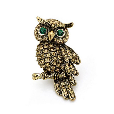 OneckOha Rhinestone Pūces saktas piespraude Retro retro vintage dzīvnieku piespraudes apģērba aksesuāri dzimšanas dienas dāvanu saktas