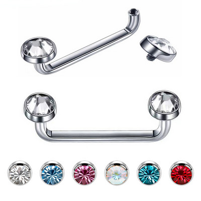 1PC G23 Titanium Dermal Anchor Piercing Surface Barbell Micro Dermal Piercing Skin Diver Micro Dermal Jewelry Sex Body Jewelry