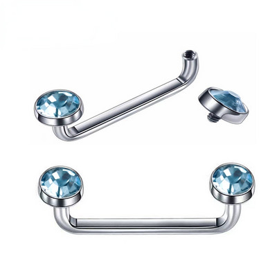 1PC G23 Titanium Dermal Anchor Piercing Surface Barbell Micro Dermal Piercing Skin Diver Micro Dermal Jewelry Sex Body Jewelry