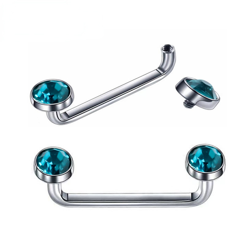 1PC G23 Titanium Dermal Anchor Piercing Surface Barbell Micro Dermal Piercing Skin Diver Micro Dermal Jewelry Sex Body Jewelry