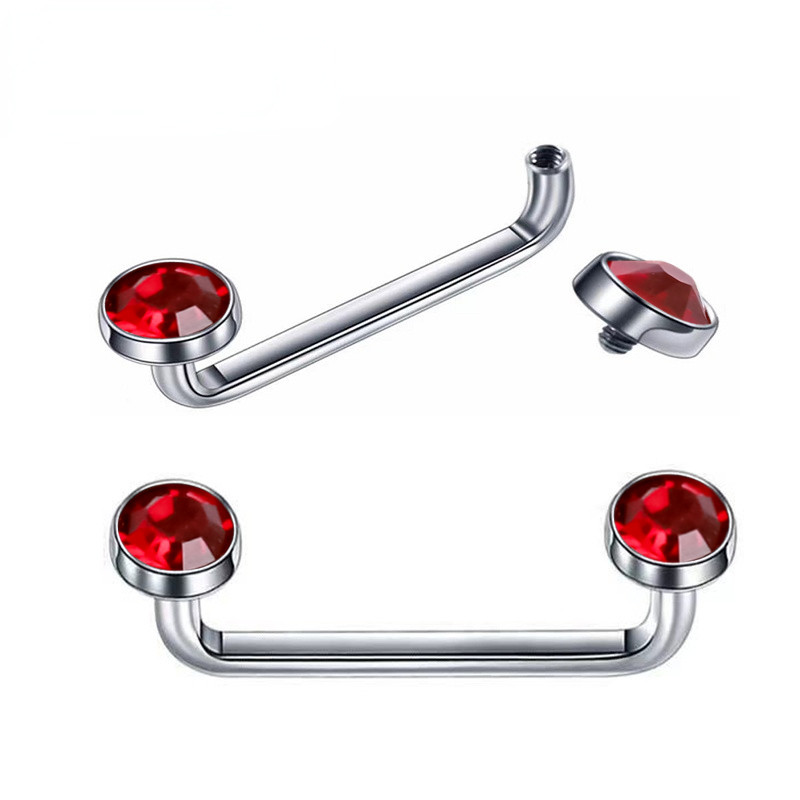 1PC G23 Titanium Dermal Anchor Piercing Surface Barbell Micro Dermal Piercing Skin Diver Micro Dermal Jewelry Sex Body Jewelry