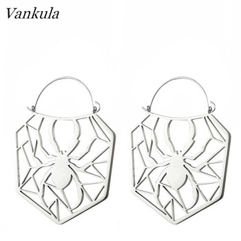 Vankula 2PCS нови модни тунели за уши Леки бижута закачалки за пиърсинг на уши Тунел за тапи за уши от неръждаема стомана за продажба