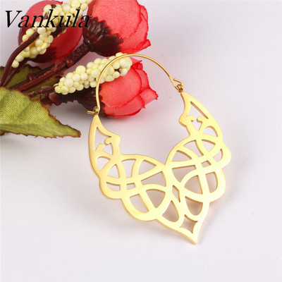 Vankula 2 buc. tuneluri pentru urechi la modă noi, bijuterii ușoare, umerașe pentru piercing pentru ureche, tunel pentru dop de ureche din oțel inoxidabil pentru vânzare