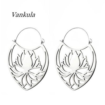 Vankula 2 buc. tuneluri pentru urechi la modă noi, bijuterii ușoare, umerașe pentru piercing pentru ureche, tunel pentru dop de ureche din oțel inoxidabil pentru vânzare