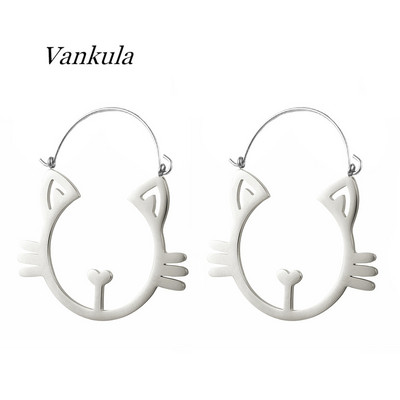 Vankula 2 buc. tuneluri pentru urechi la modă noi, bijuterii ușoare, umerașe pentru piercing pentru ureche, tunel pentru dop de ureche din oțel inoxidabil pentru vânzare
