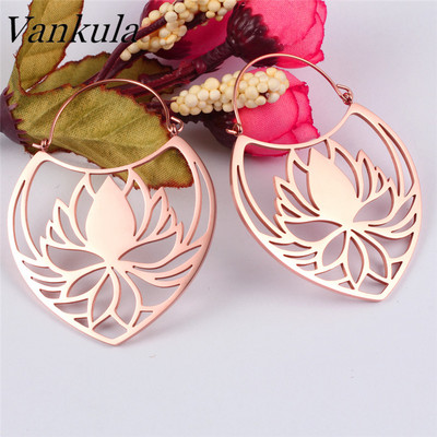 Vankula 2 buc. tuneluri pentru urechi la modă noi, bijuterii ușoare, umerașe pentru piercing pentru ureche, tunel pentru dop de ureche din oțel inoxidabil pentru vânzare