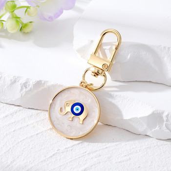 Star Evil Eye Μπρελόκ Μπρελόκ Ελέφαντας Χέρι Μπρελόκ Star Evil Eye Μπρελόκ Friend Lovers Enamel Νέο σχέδιο Fatima Blue Eye Animal Τσάντα Αξεσουάρ Κιβωτίου αυτοκινήτου