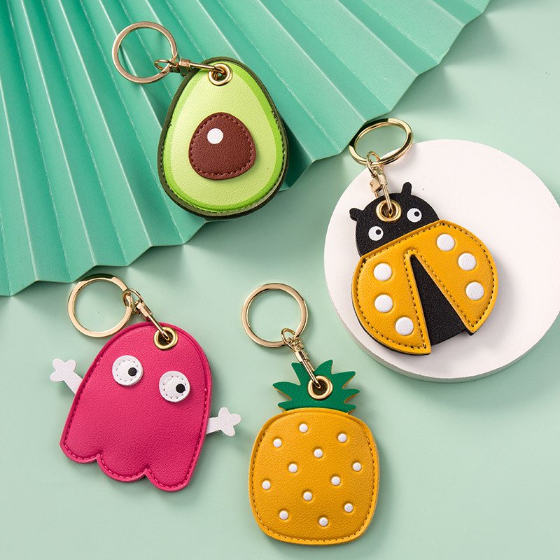 Manșon creativ pentru card de control al accesului breloc Suport chei breloc delicat ID capac de protecție IC lift autobuz card geantă pandantiv