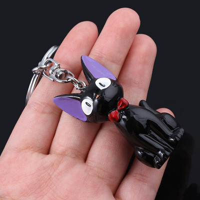 SG Kiki`s Delivery Black Cat Service Miyazaki Hayao Breloc pandantiv Breloc Bijuterii Bărbați și Femei Accesorii pentru breloc pentru mașină