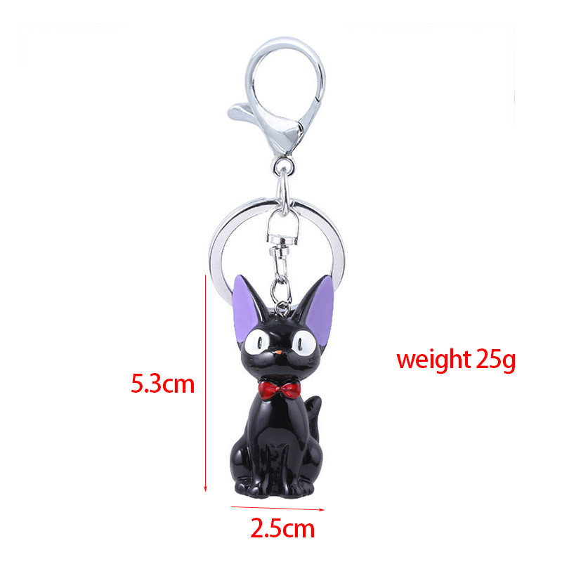 SG Kiki's Delivery Black Cat Service Miyazaki Hayao Breloc pandantiv Breloc Bijuterii Bărbați și Femei Accesorii pentru breloc pentru mașină