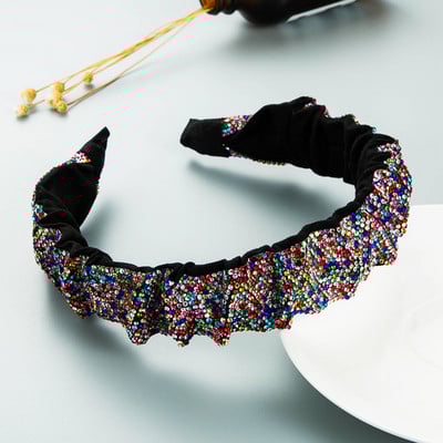 Nouă modă baroc multicolore strasuri temperament superb bentiță cu strasuri cadou de călătorie de bal Accesorii de păr 865