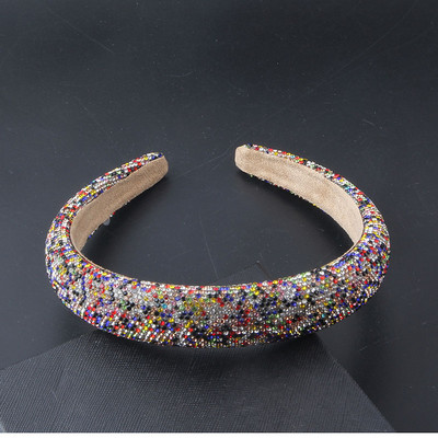 Nouă modă baroc multicolore strasuri temperament superb bentiță cu strasuri cadou de călătorie de bal Accesorii de păr 865