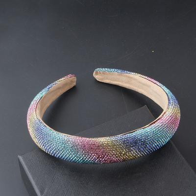 Nouă modă baroc multicolore strasuri temperament superb bentiță cu strasuri cadou de călătorie de bal Accesorii de păr 865