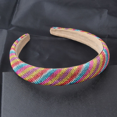 Nouă modă baroc multicolore strasuri temperament superb bentiță cu strasuri cadou de călătorie de bal Accesorii de păr 865