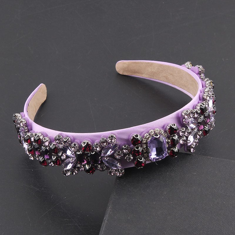 Nouă modă baroc multicolore strasuri temperament superb bentiță cu strasuri cadou de călătorie de bal Accesorii de păr 865