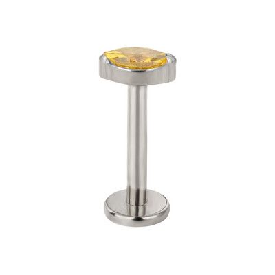 G23 titan ureche Stud Marquise Crystal Labret CZ pavat cartilaj Tragus PIERC Cercei Inele pentru buze Stud Helix Piercing Bijuterii pentru corp