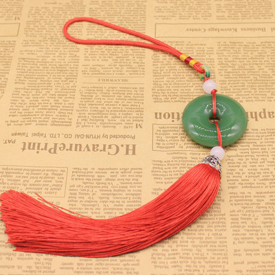 Brelocuri cu ciucuri din China, agățat pentru mașină, lanț de chei cu franjuri de jad, geantă în stil chinezesc, lanțuri cu cataramă de homar, breloc pentru chei, cadou