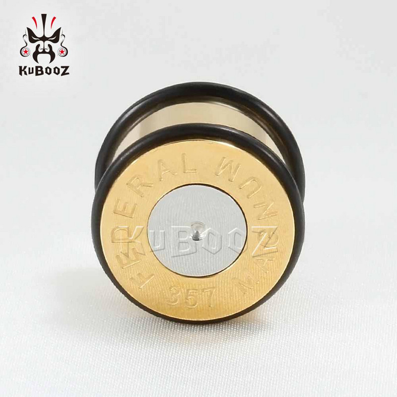 KUBOOZ dopuri piercing urechi tuneluri targi din oțel inoxidabil bijuterii de corp de modă expansoare jauze cercei 6-25 mm o pereche